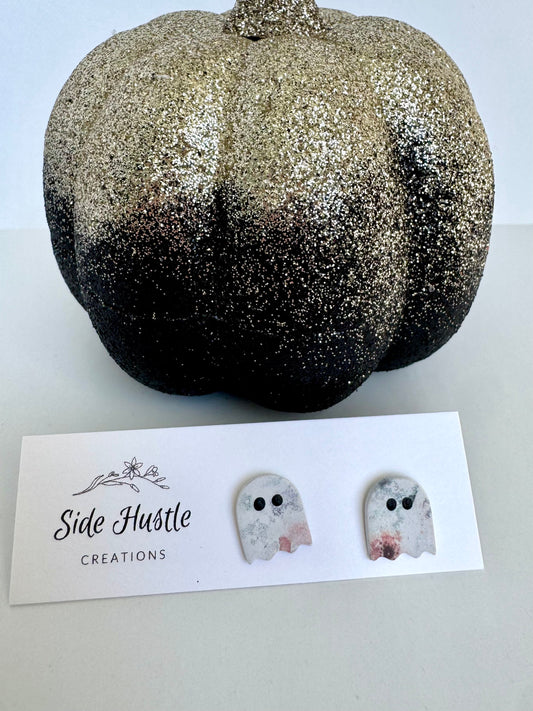 Grandma Ghost Studs