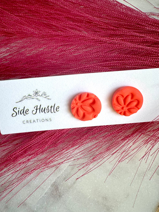 Mandarin Samantha Stud
