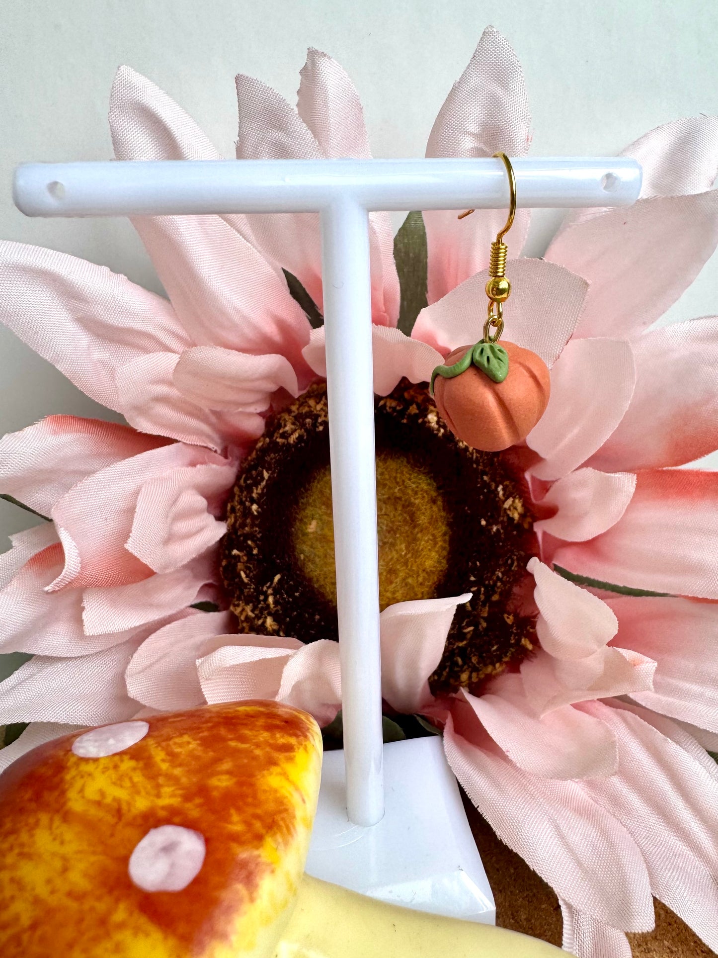 Pumpkin Bead Dangles