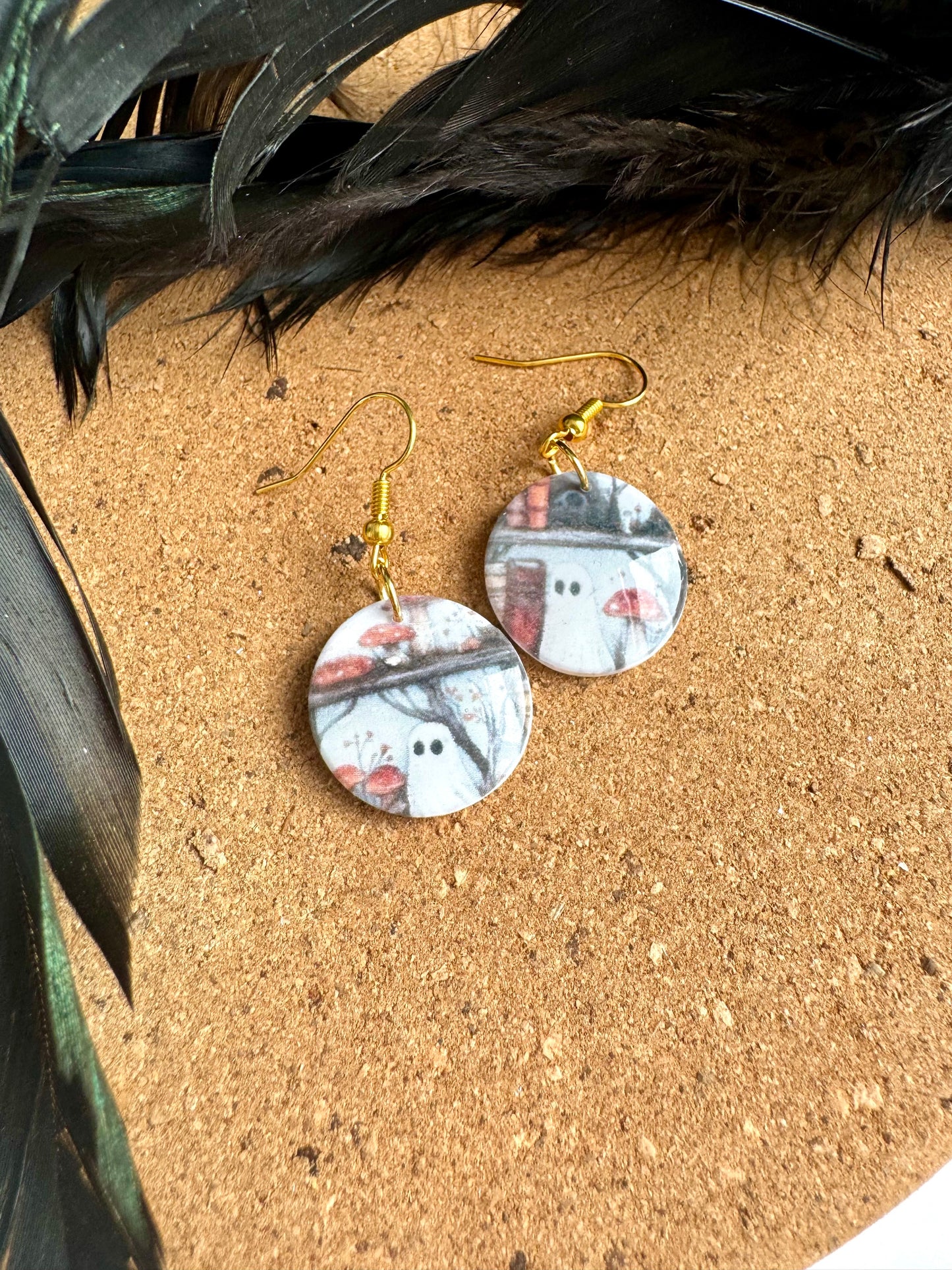 Fall Ghost Bookshelf Samantha Dangle