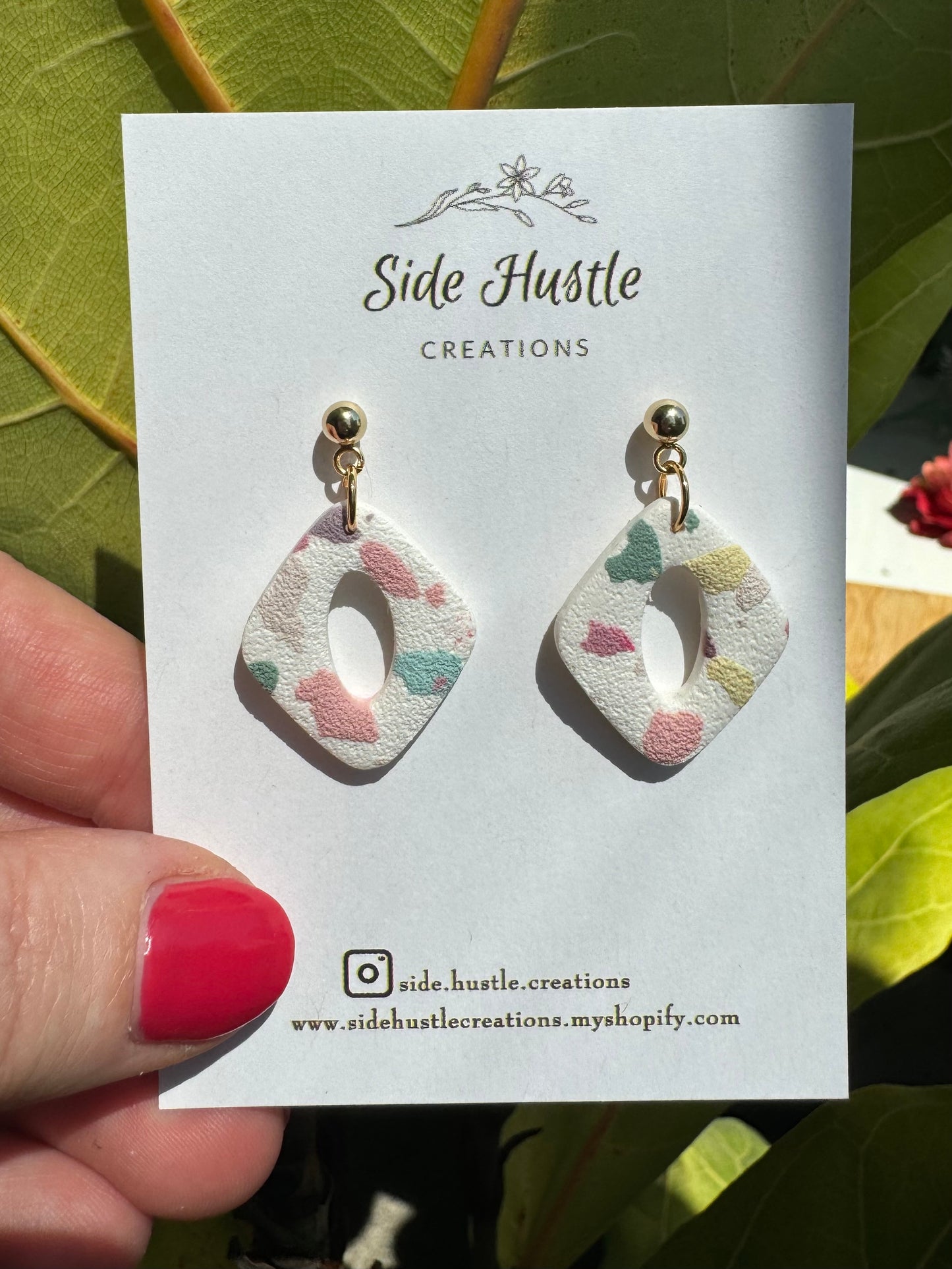  Terrazzo Ashley Dangle