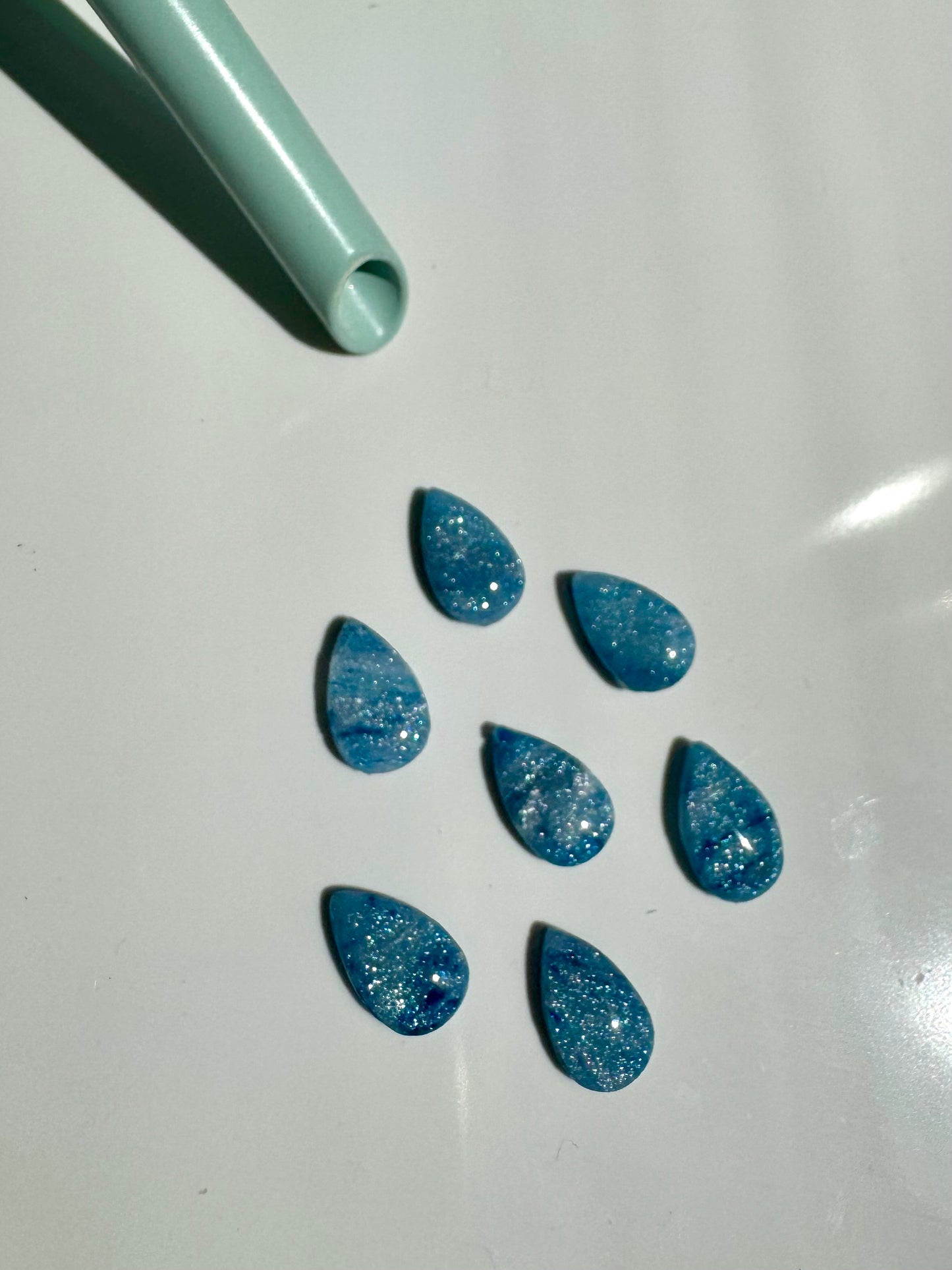 Tiny Water Drop Studs