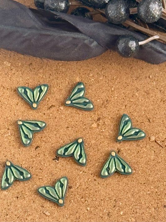 Little Green Moth Stud