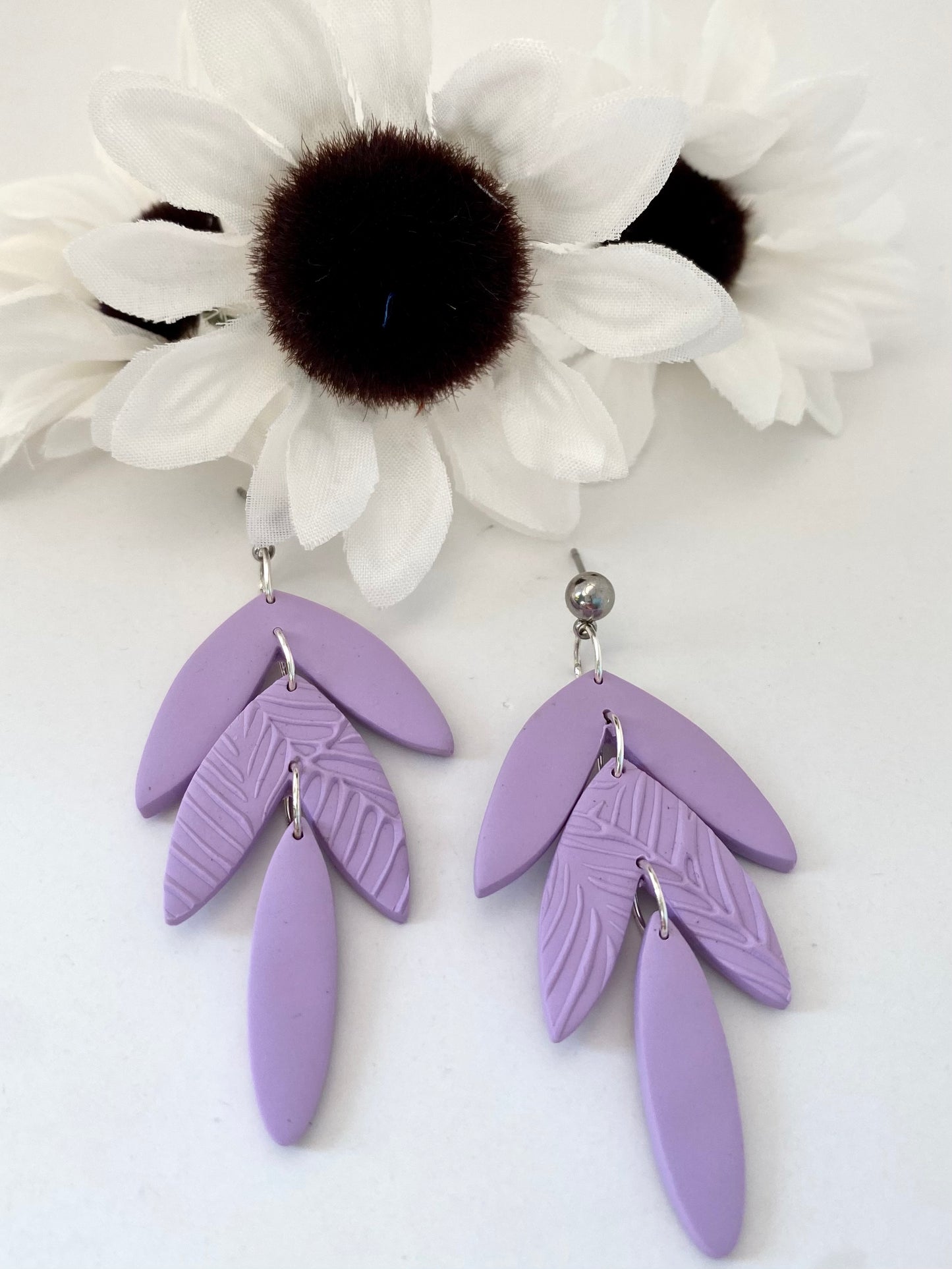 Lilac Fern Dangle