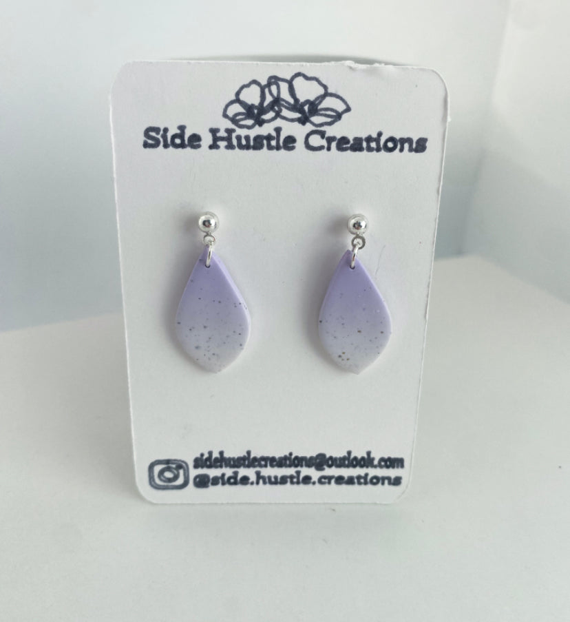 Dainty Purple Ombré Eleanor Dangle