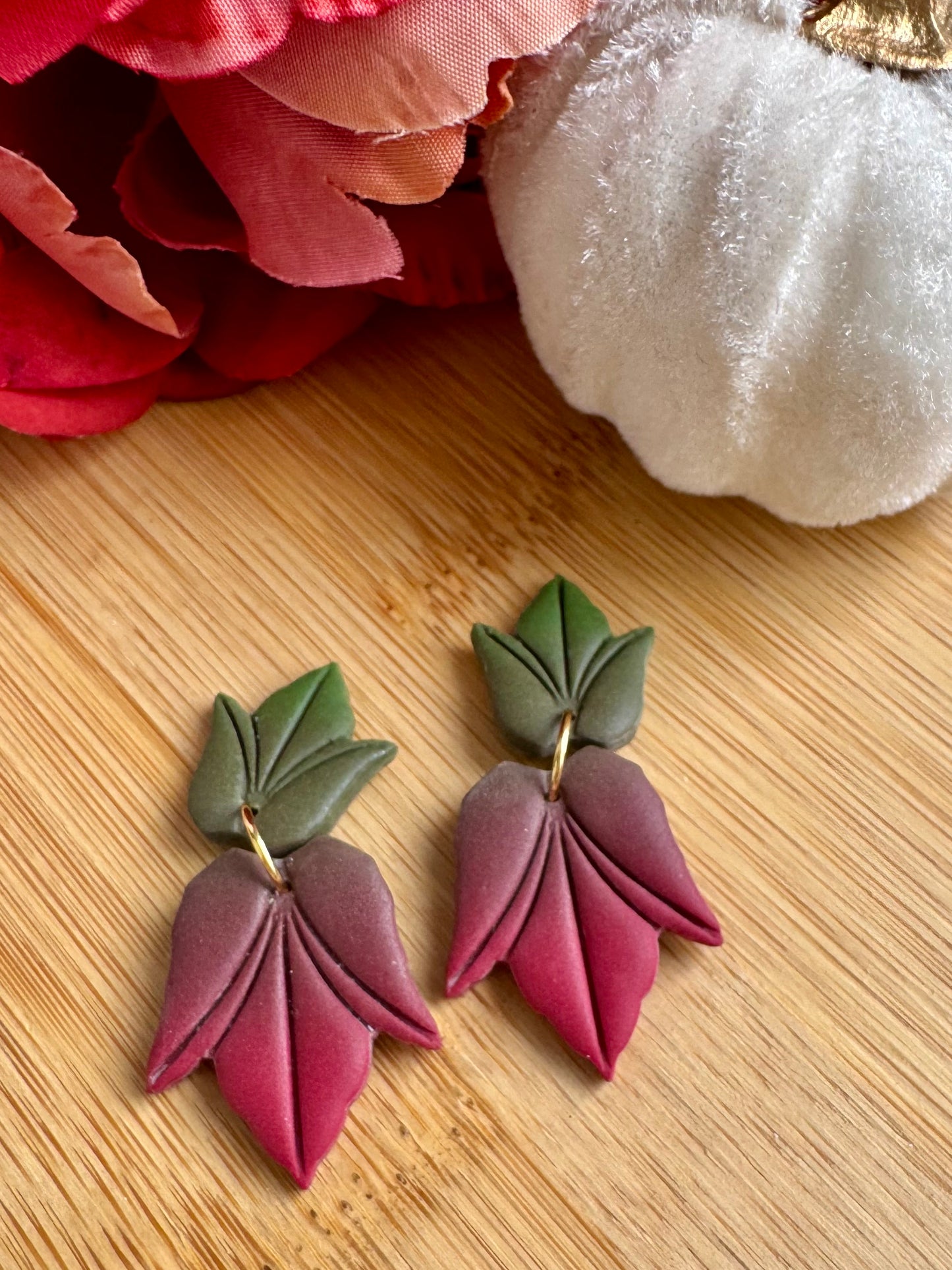 🍂 Autumn Blossom Earrings 🍁✨