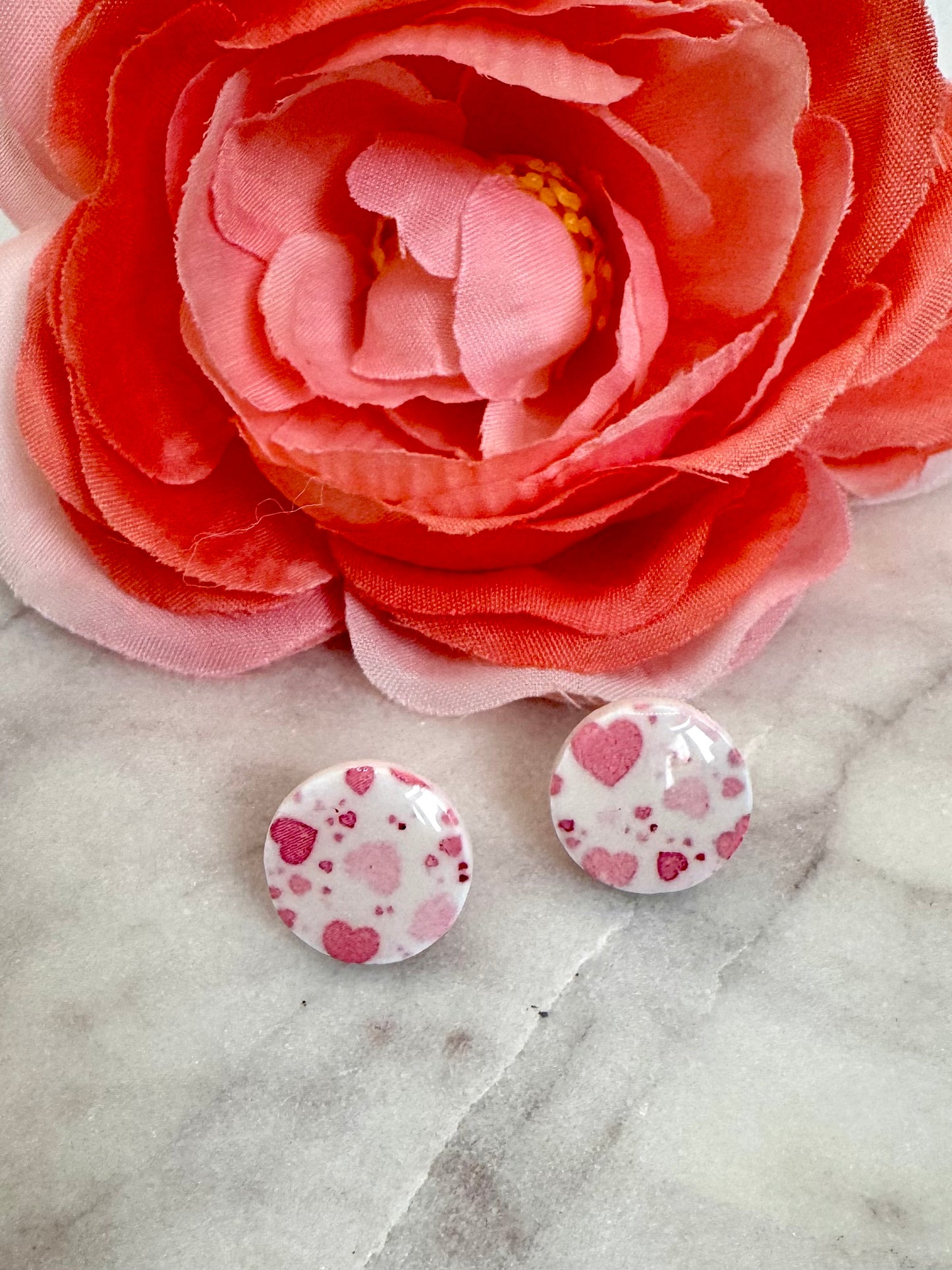 Heart Samantha Studs