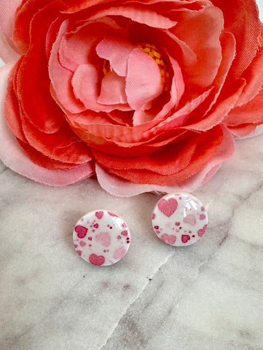Heart Samantha Studs