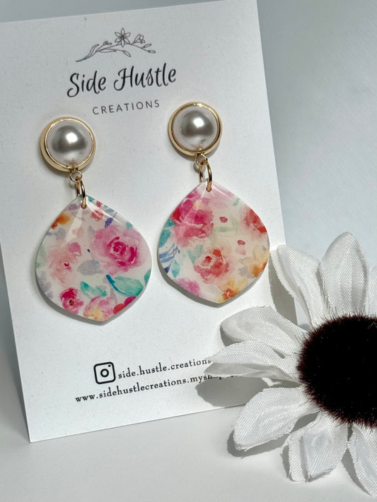 Spring Floral Daphne Dangle