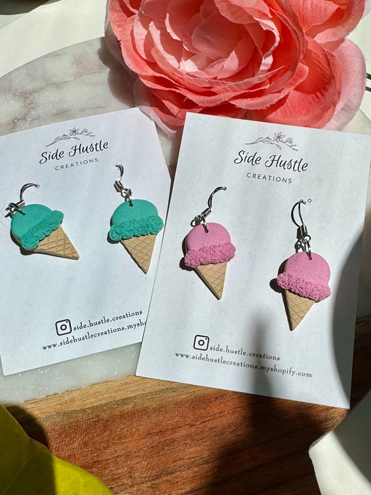 Ice Cream Cone Dangles
