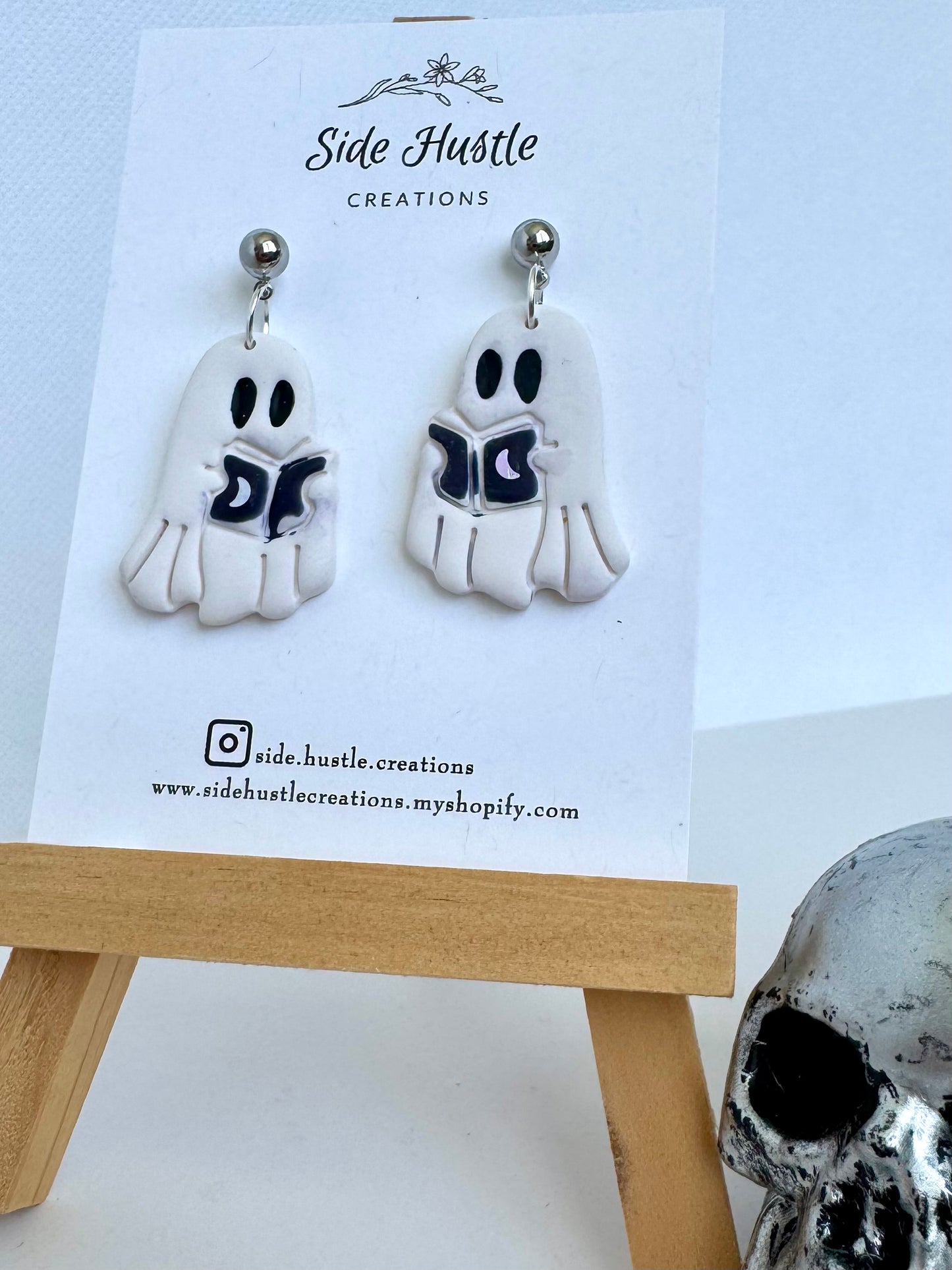 Spell Book Ghost Dangle