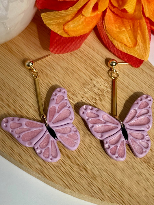 Statement Butterfly Dangle