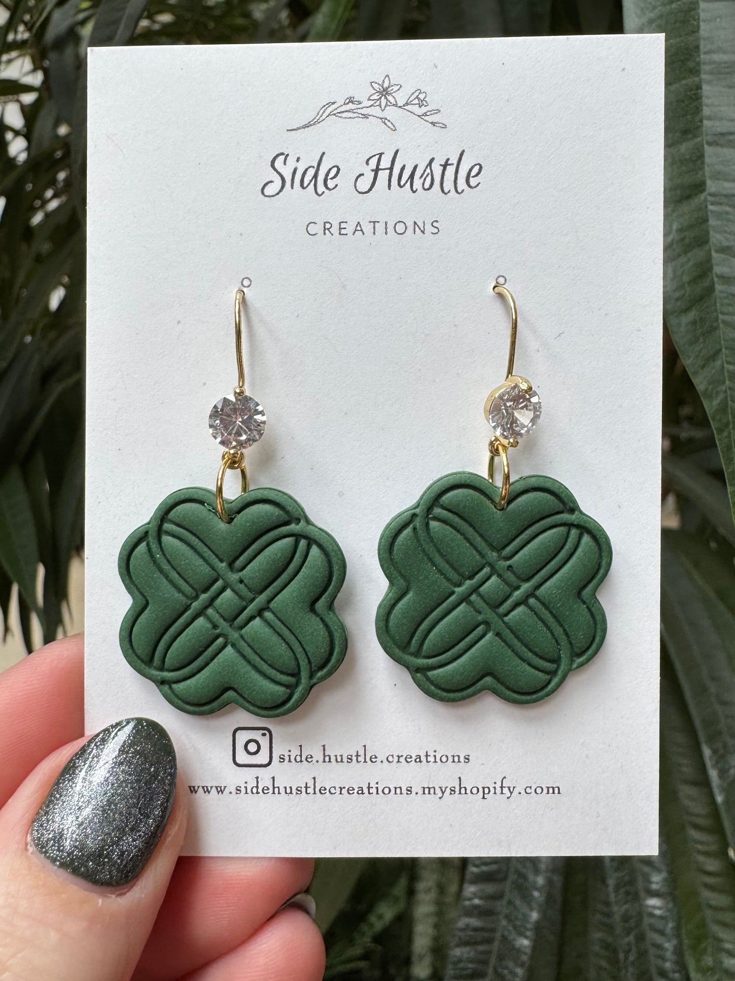 Celtic Love Knot Dangle