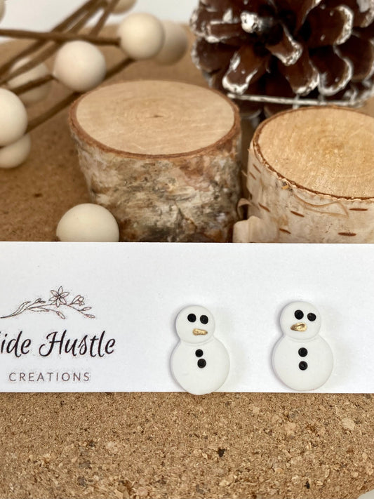 Mini Snowman Stud