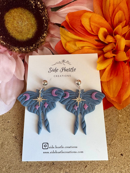 Lunar Moth Dangles