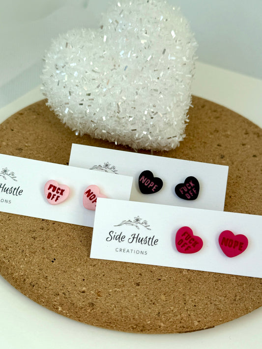 Conversation Hearts-Fuck Off Nope