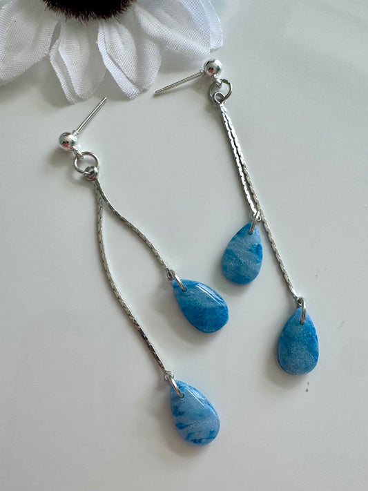 Rain Drop Chain Dangles
