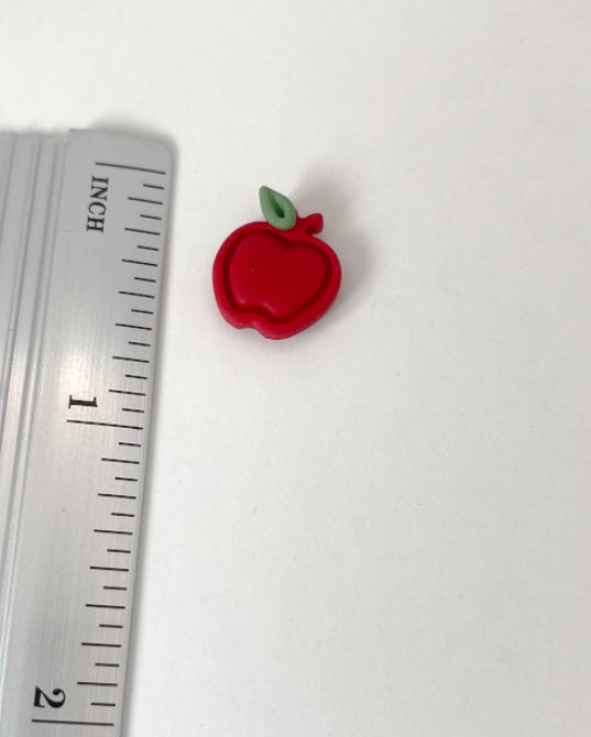 Red Apple Studs